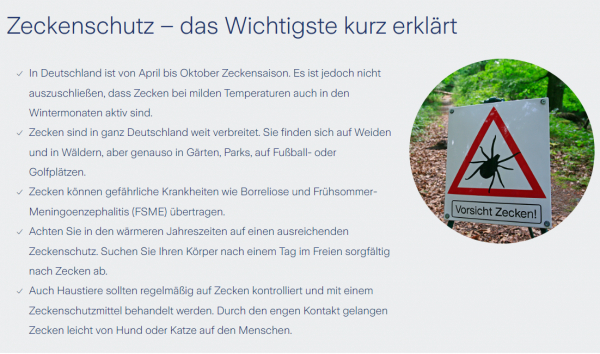 Zeckenschutz